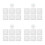 4Sets Foam Weaving Board Kit Assorted Colors DIY Bracelet Craft Tool 5