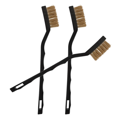 9Pcs Brass Metal Wire Brushes for Rust Removal and Surface Cleaning 2