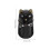 Black Ceramic Dog Memorial Urn Portable Keepsake Ashes Holder 3
