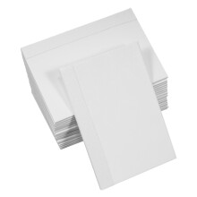 20Pcs White Vinyl Wrap Squeegee for Phone Screen Film with Fabric Edge
