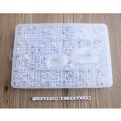 1200Pcs Beads for Jewelry Making and Crafting 2