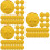 300Pcs Golden Shamrock Plastic Coins St. Patrick's Day Table Decor 7