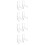 8Pcs Transparent Acrylic Plate Stands Display Holders for Home 10