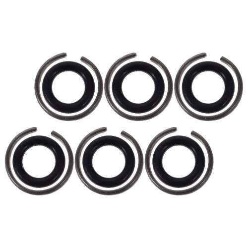 18Sets Black Rubber Iron Wrench Ring Set Impact Wrench Socket Retainer 2