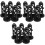 15Pcs Black Plastic Trash Can Lid Hinged Pins for Secure Bin Covers 7