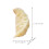 16Pcs Lifelike Beige Dumpling Models PVC Decorative Kitchen Display 10