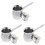 3Pcs Multi-Function Stainless Steel Beverage Pot with Ergonomic Handle 4