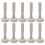 30Pcs Durable Wooden Ink Rollers Ivory Art Brayers for DIY Printmaking 1