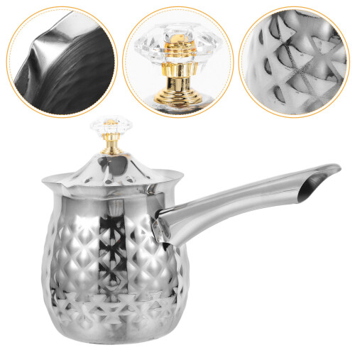3Pcs Multi-Function Stainless Steel Beverage Pot with Ergonomic Handle 2