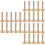 30Pcs Durable Wooden Ink Rollers Ivory Art Brayers for DIY Printmaking 8
