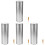 4Pcs Handheld Silver Moxibustion Canisters Metal Storage Containers 8