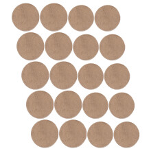100Pcs Brown Cue Tips for Billiard Cue Parts and Protection