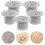 24Pcs Slide Screw Caps Grey Plastic Durable Fixing Covers for Kids 10