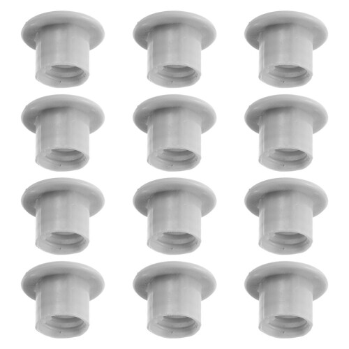 24Pcs Slide Screw Caps Grey Plastic Durable Fixing Covers for Kids 2