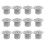 24Pcs Slide Screw Caps Grey Plastic Durable Fixing Covers for Kids 2