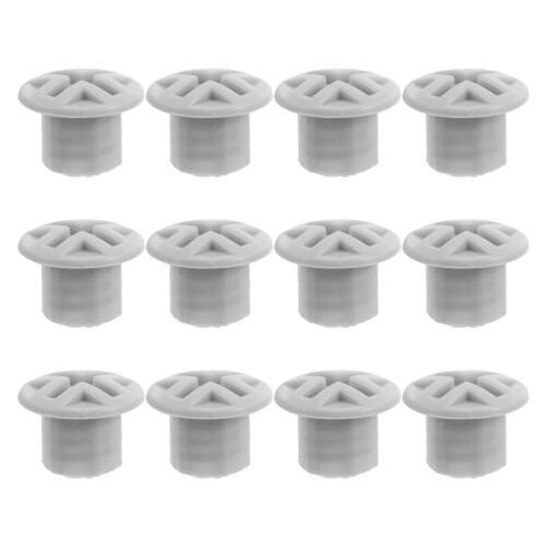 24Pcs Slide Screw Caps Grey Plastic Durable Fixing Covers for Kids 1