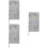 3Pcs Portable Grey Planner Journal Notebook Practical Office Organizer 8