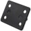 Pad Eye Plate U Hooks Heavy Duty Wall Mount Ring Hooks Marine Hanging Hardware Staple Hook Loop with Screws 3