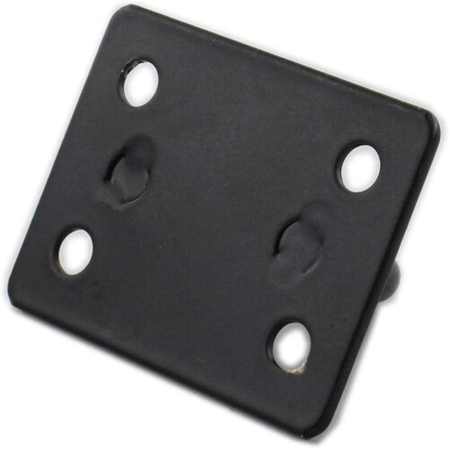 Pad Eye Plate U Hooks Heavy Duty Wall Mount Ring Hooks Marine Hanging Hardware Staple Hook Loop with Screws 2