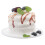2St PU Nepcake Model Voor Winkel Decor Wit Lifelike Design 1