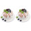 2St PU Nepcake Model Voor Winkel Decor Wit Lifelike Design 4