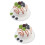 2St PU Nepcake Model Voor Winkel Decor Wit Lifelike Design 9