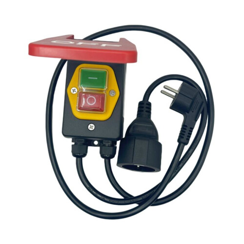 220V Single-Phase /Off , Safety , Zero Voltage  with Socket, Emergency Off  EU Plug 2