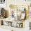 Hook Drawer Type Hole Board Small Card Stand Display Desktop Idol Storage Box Desk Stationery Organization Storage,A 5