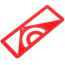 2St Aluminium Meetset Rood Lichtgewicht Voor Precisie Meting