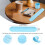 Wearable Nurse Notepad Wristbands, 2 Pack Silicone Reminder Bracelet Write  Memo, 6