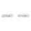 100Pcs T5 Halogen Bulb Car Instrument Panel Lamp Auto Wedge Dashboard Lamp 1.2W 12V Light Source Warm White 4