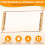 Copper Dowsing Rods Kit for Divination Tool - Natural Wooden Handles Divining Rods 5