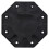 10Pack Adjustable Deck Support Pedestal Deck Foundation Base Support for Floating Deck Platform Deck Floor Height 7