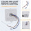 Bedroom Ceiling Fan Light Remote Control 100W Receive Controller Driver Fan Light Accessories 30-50W X 2 5