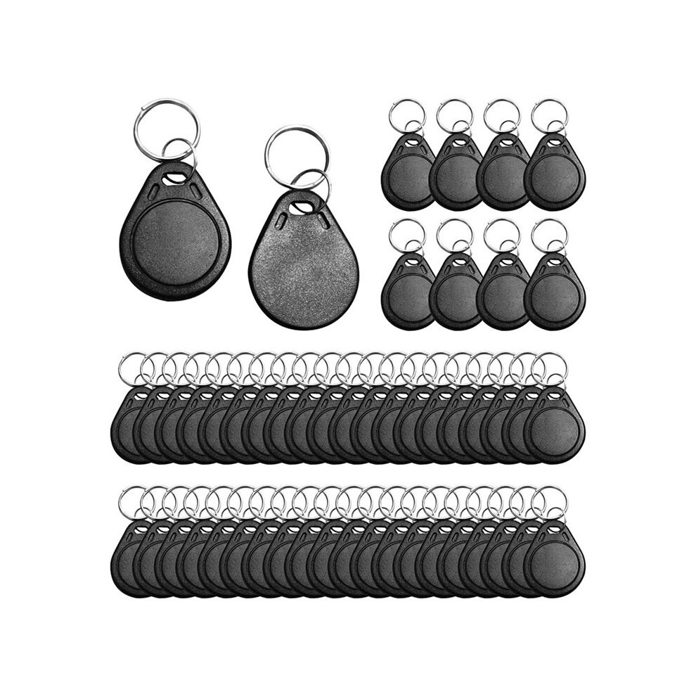 50Pcs T5577 Writable 125Khz Rfid Key Fob Proximity Id Card Token Tag, 125Khz Rfid Writable Rewritable T5577 Fob 6032603782759