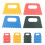 16 PCS Textured Art Tools, Plastic Paint Scrapers Kit, Texture Tools for Plaster Art Paint Scrapers,for Texture Art 1
