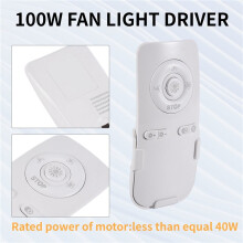 Bedroom Ceiling Fan Light Remote Control 100W Receive Controller Driver Fan Light Accessories 30-50W X 2