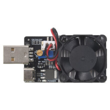 Testeur de Charge 3,7-20 V 3 A 25 W Module de Résistance de Test Électronique Interface USB et Type C Courant Constant Réglable