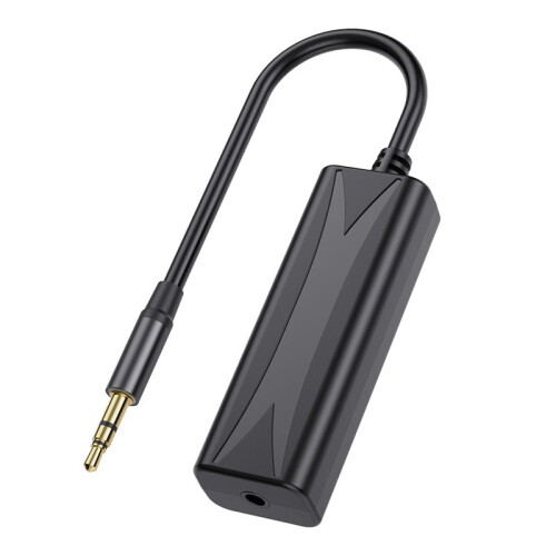 3.5mm AUX Audio Anti-Interference Ground Loop Noise Filter Lsolator Cancelling for Home Stereo Car Audio System