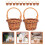 Woven Baskets Miniature Flower Baskets Miniature Flower Baskets Small Easter Candy Gift Baskets 6