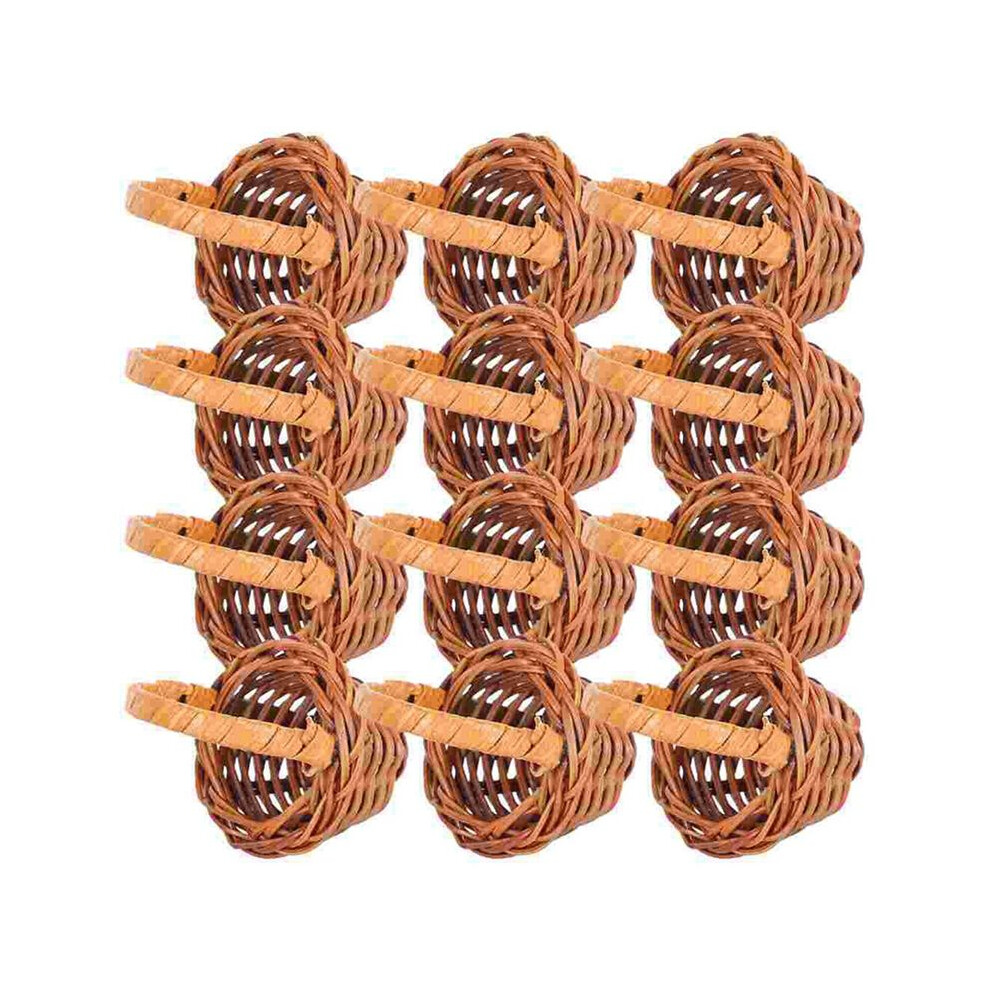 Woven Baskets Miniature Flower Baskets Miniature Flower Baskets Small Easter Candy Gift Baskets 6033906291047