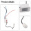 Practical Useful Wall PIR Sensor Detector Light  50/60Hz 6m Motion Occupancy Rest Dips 220-240V/AC 360 2