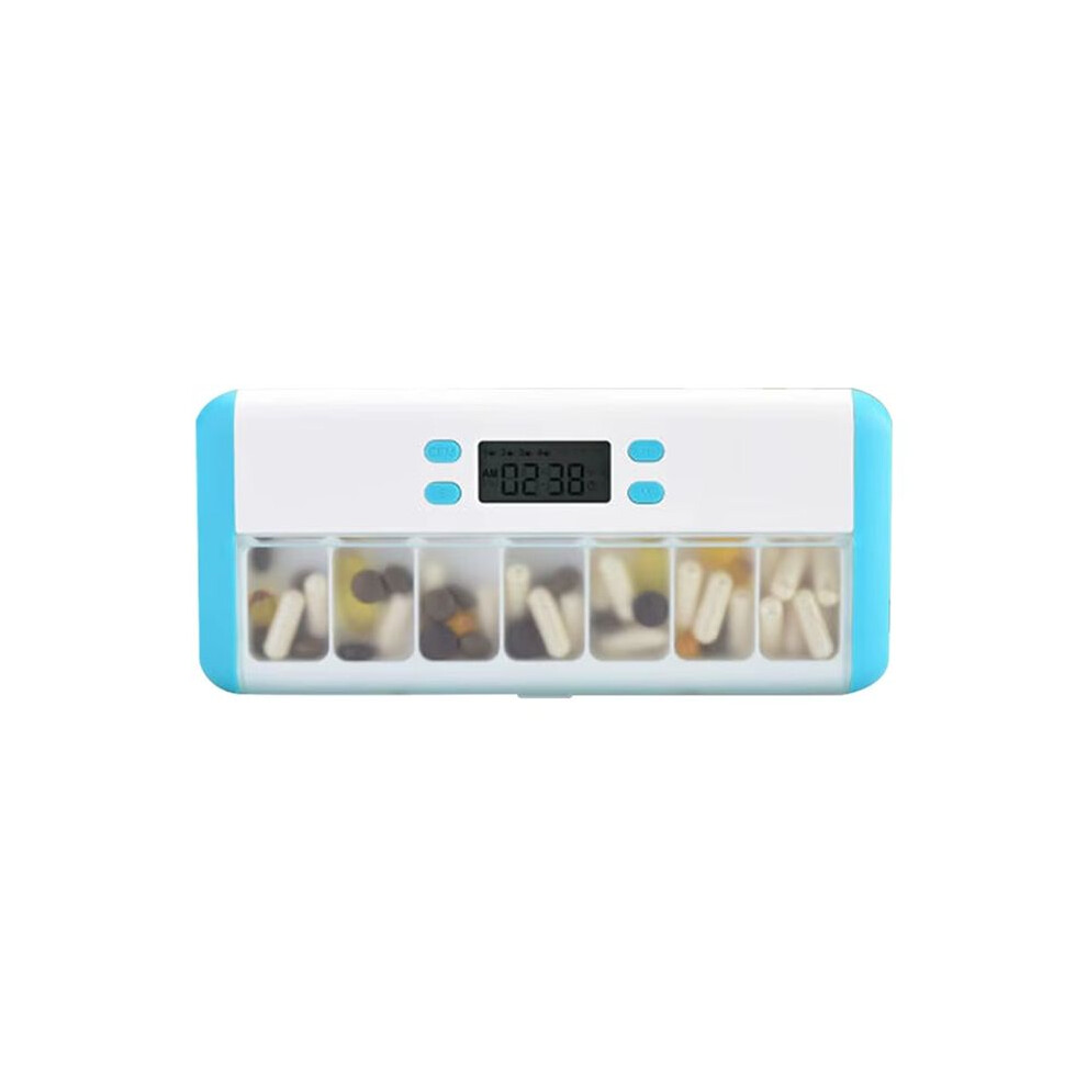 Photos - Other for Repair Jojomino Pill Organizer Electronic Timing Reminder Storage Case Timer Weekly Pills Container Alarm Box for Traveling B 