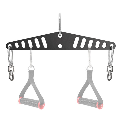 Multi-Grip LAT Pull Down Bar for Home Gym Fitness Spreader Plate LAT Pulldown Attachments System Cable Machine Handle 1