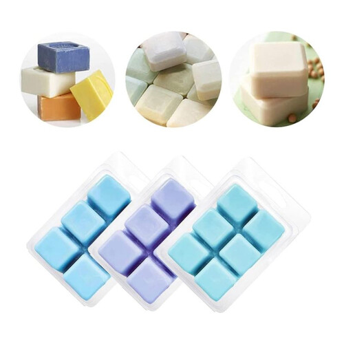 30pcs Wax Melt Container Clamshell Packaging Mold Box for Plastic Clear Empty Wax Candle Melt Tart Packaging Container 2