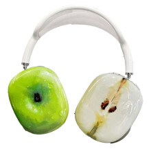 Fruit Series for Airpods Max2 Headphones Case Cover 3D Airpods Cases Headphones Accessories Decoration Green