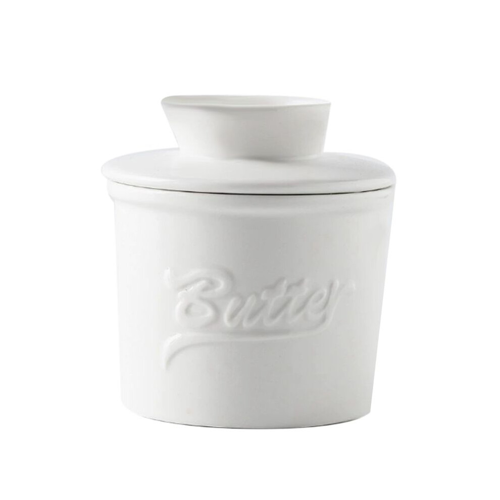 Butter Crock For Counter With Water, Butter Keeper For Spreadable Butter Ceramic Butter Dish With Lid For Countertop A 4712087713259