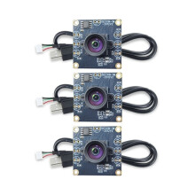 100 Degree Camera Module 1MP OV9732 1280x720 USB Free Driver Manual Focus with 3 Meter Cable for WinXP/7/8/10 3 Sets