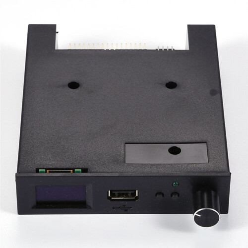 SFRM44-U100LQD-435 Floppy Drive Emulator with OLED Screen & Rotary Encoder Flash Floppy Drive 2