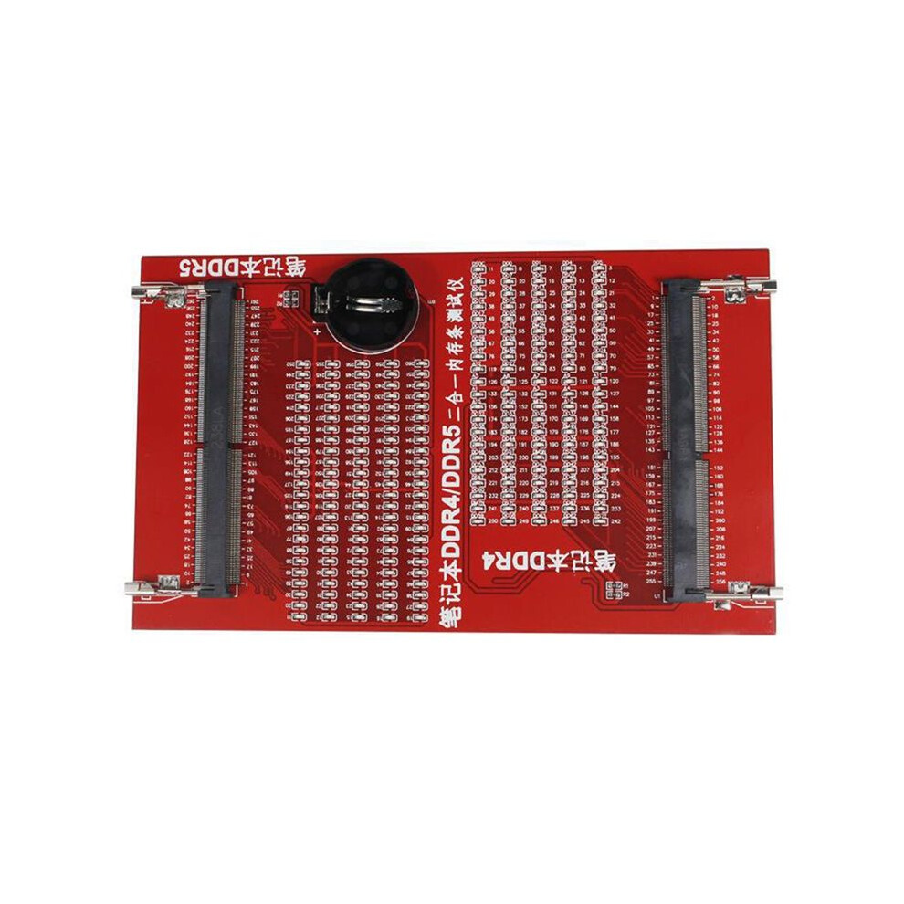 Memory Slot Diagnostic Tool For Laptop Desktop Ddr4/Ddr5 Sdram So-Dimm Tester Card With Led Indicator 6031503468572